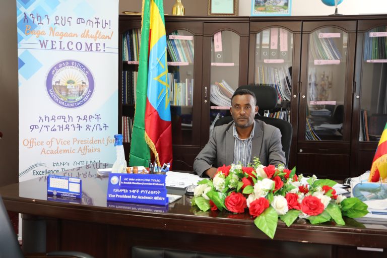 Vice President for Academic Affairs Madda Walabu University