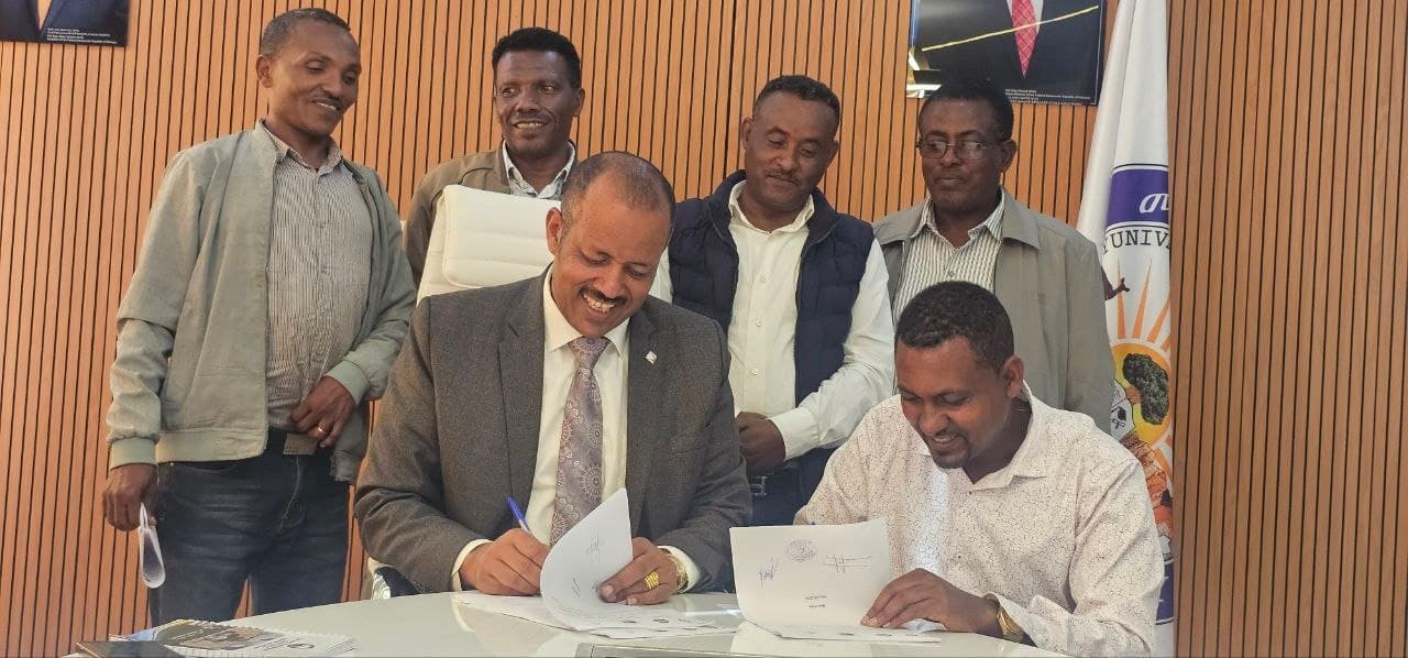 Madda Walabu University has signed MoU with Imagine 1 Day International Organization to Strengthen Secondary School Education